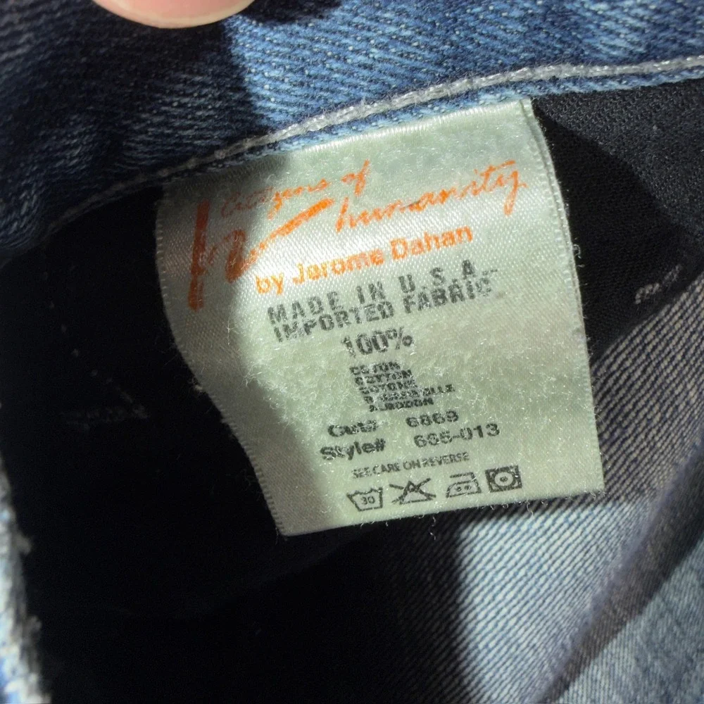 Citizens of Humanity Jagger Bootcut Jeans Mens 34 Blue‎ Distressed Tailored Fit